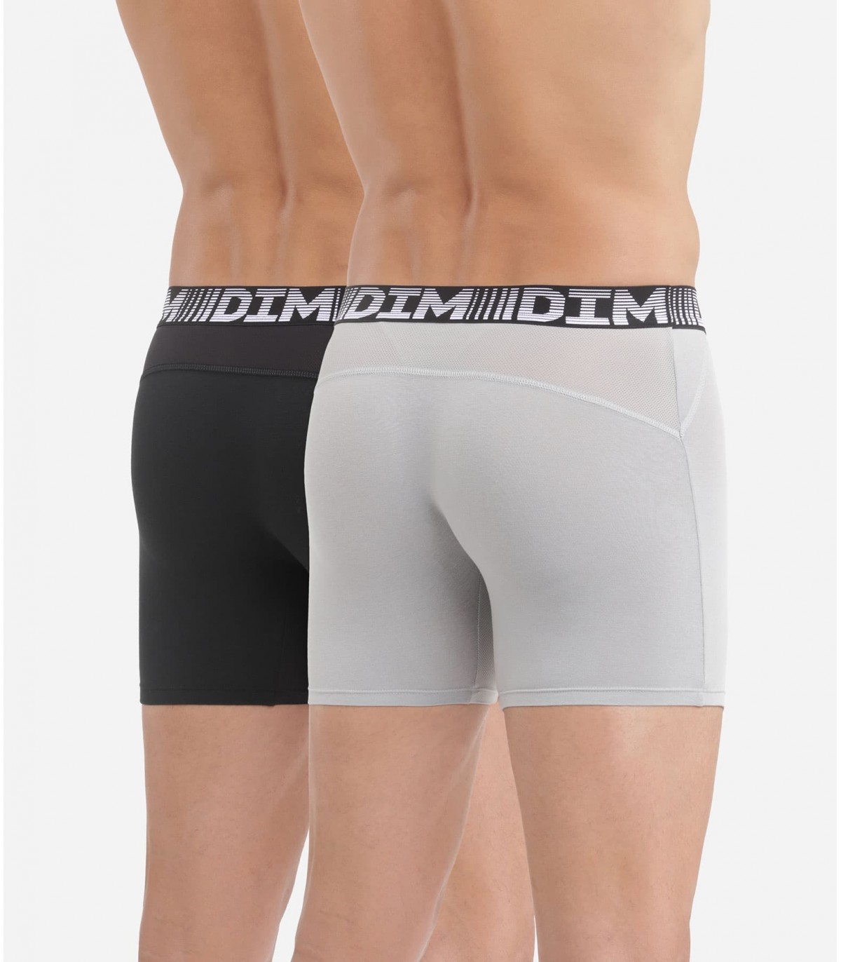 pack 2 boxer largos tejido ultra elastico dim ad001n2