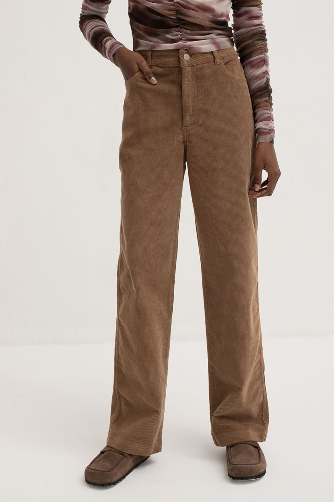 Pantalón de pana RUECA TOSTADO