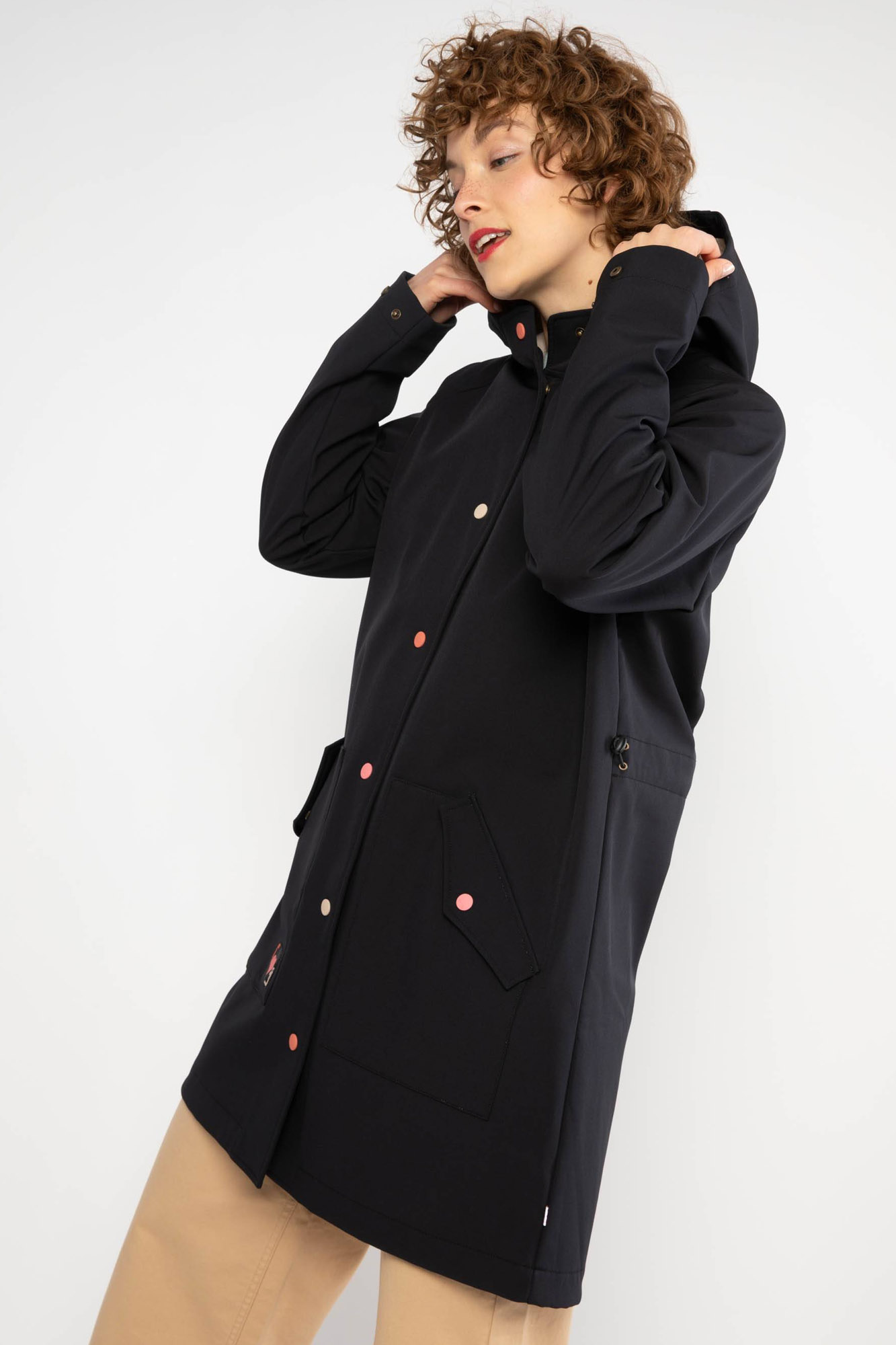 Chubasquero de soft shell LEO DOTS