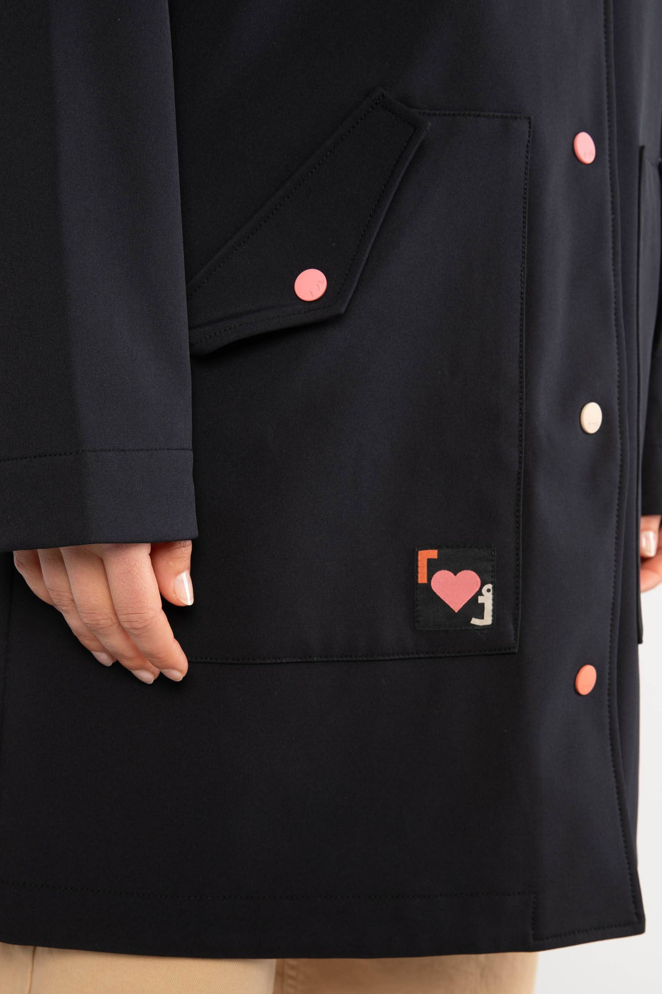 Chubasquero de soft shell LEO DOTS - Imagen 4