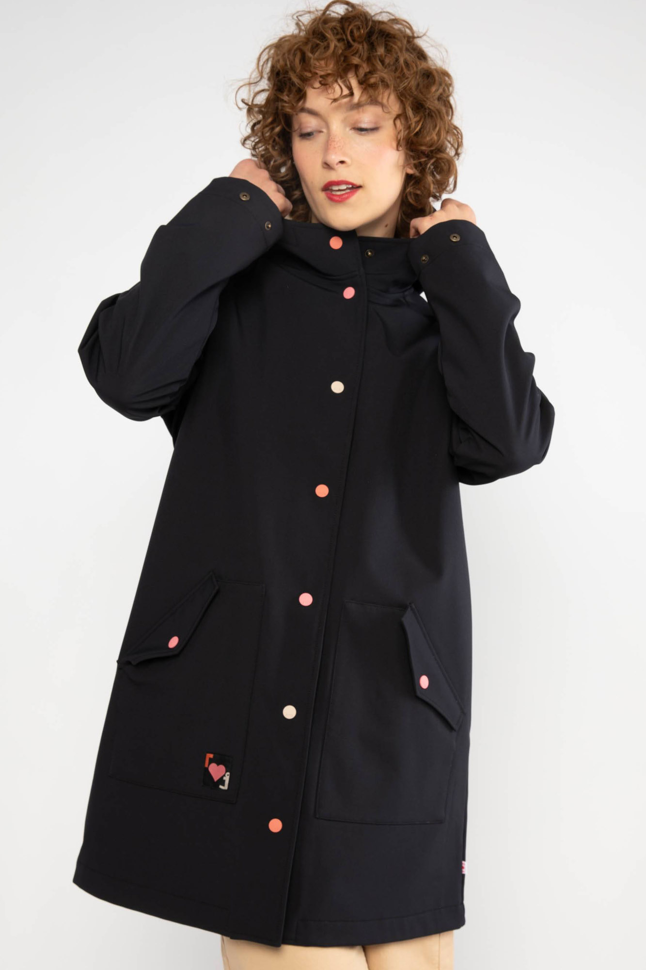 Chubasquero de soft shell LEO DOTS