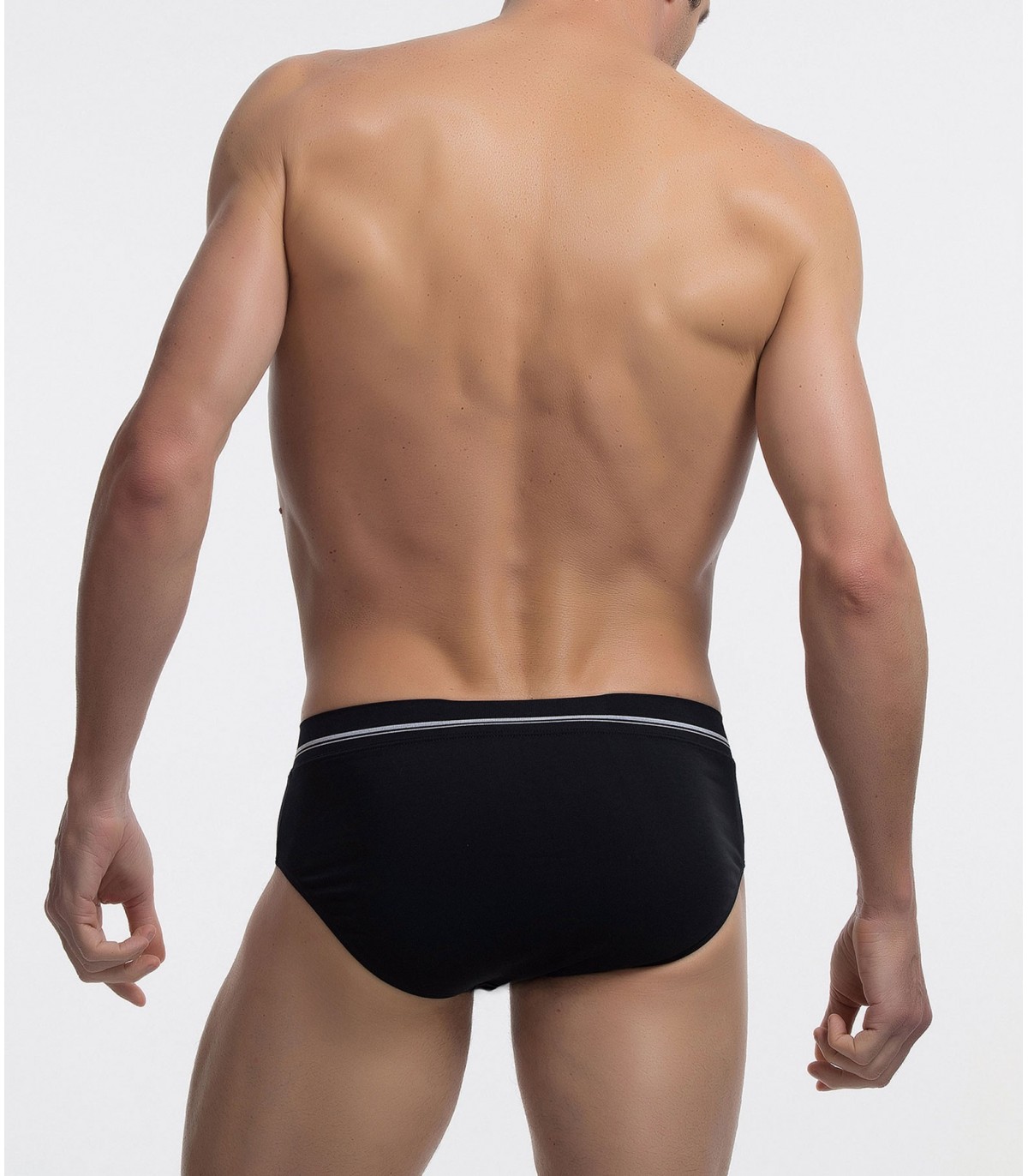 👌 Slip Abanderado Hombre Modelo 77H en Color Negro: Elegancia, Confort y Calidad para el Día a Día - Imagen 3