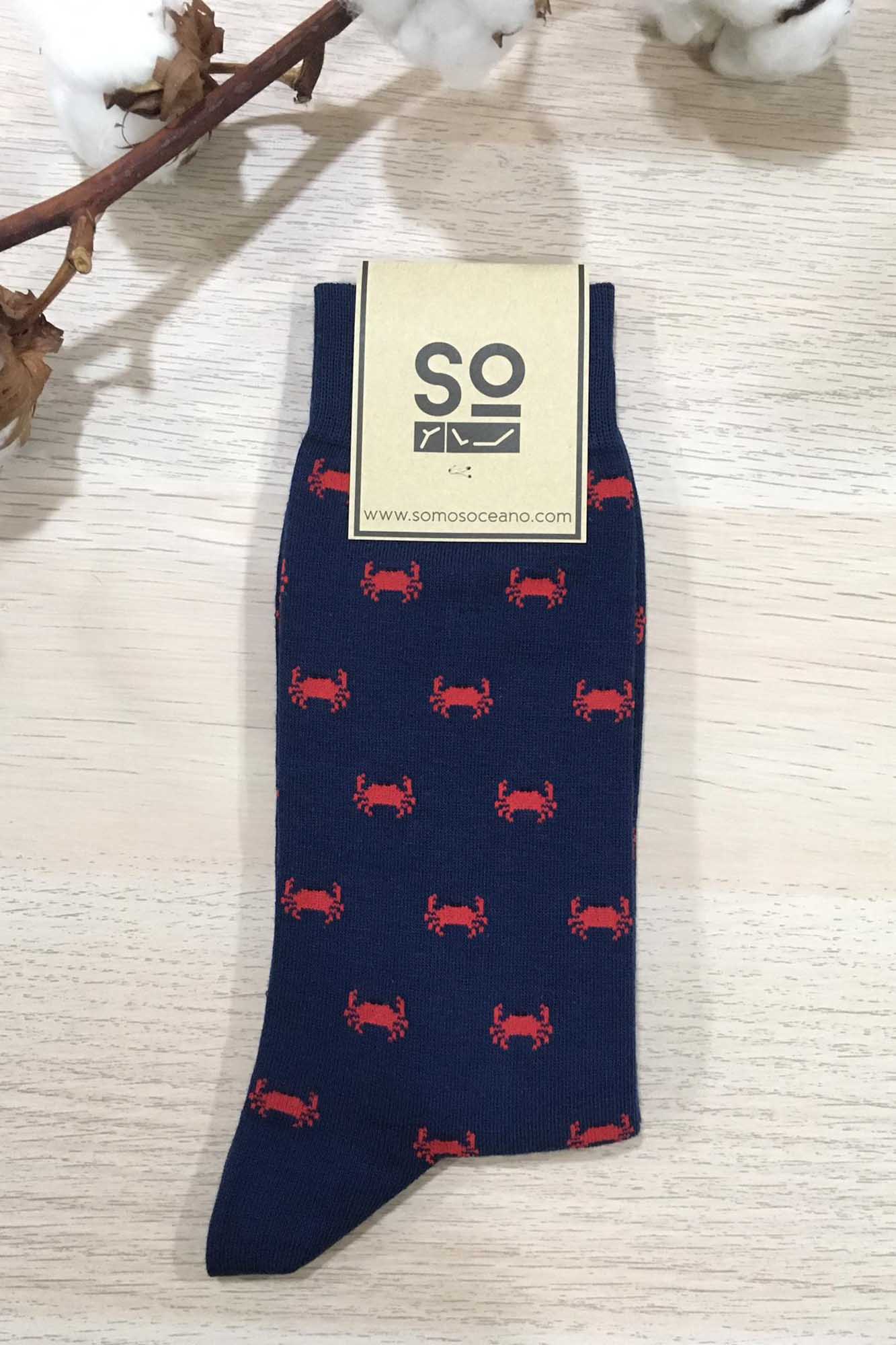 SOMOSOCEANO calcetines NECORAS AZUL