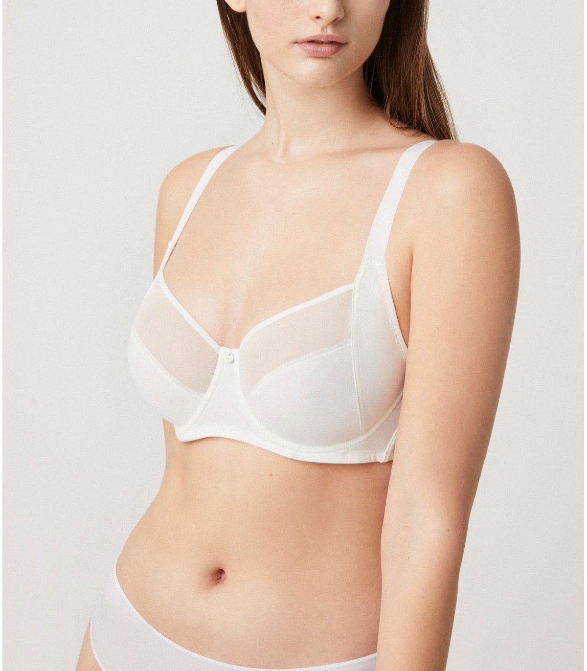 sujetador con aros y sin relleno ysabel mora copa e modelo 10027 - Imagen 4