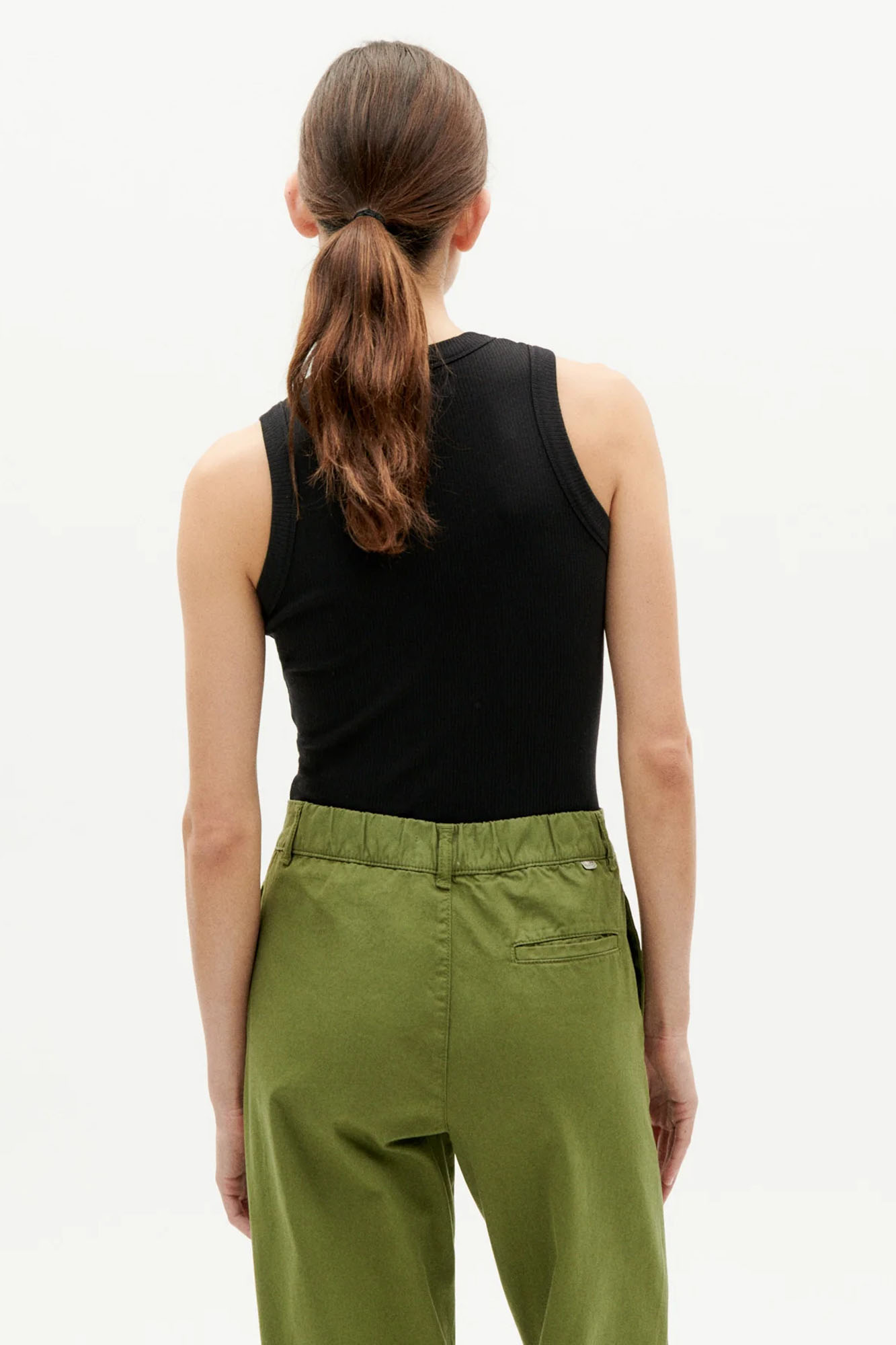 Top de canalé JULIETTE NEGRO - Imagen 4