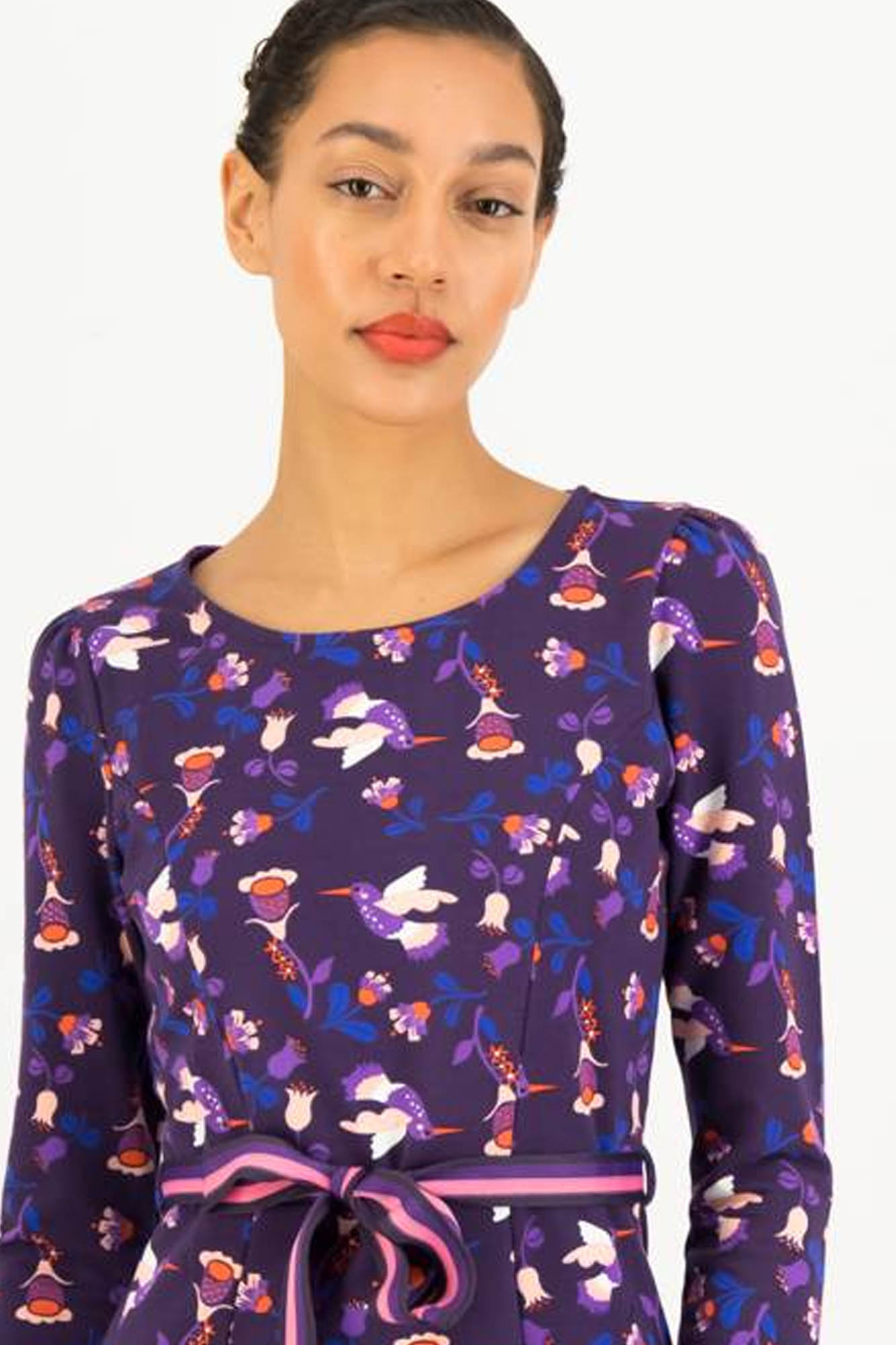 Vestido de algodón orgánico HUMMINGBIRD