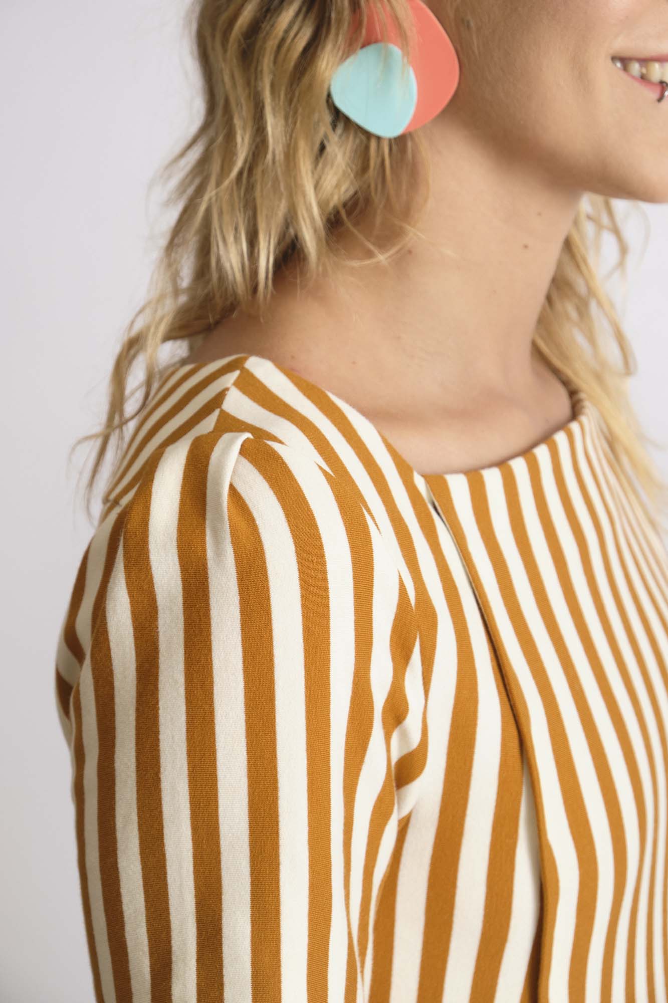 Vestido de rayas PRAIA - Imagen 5