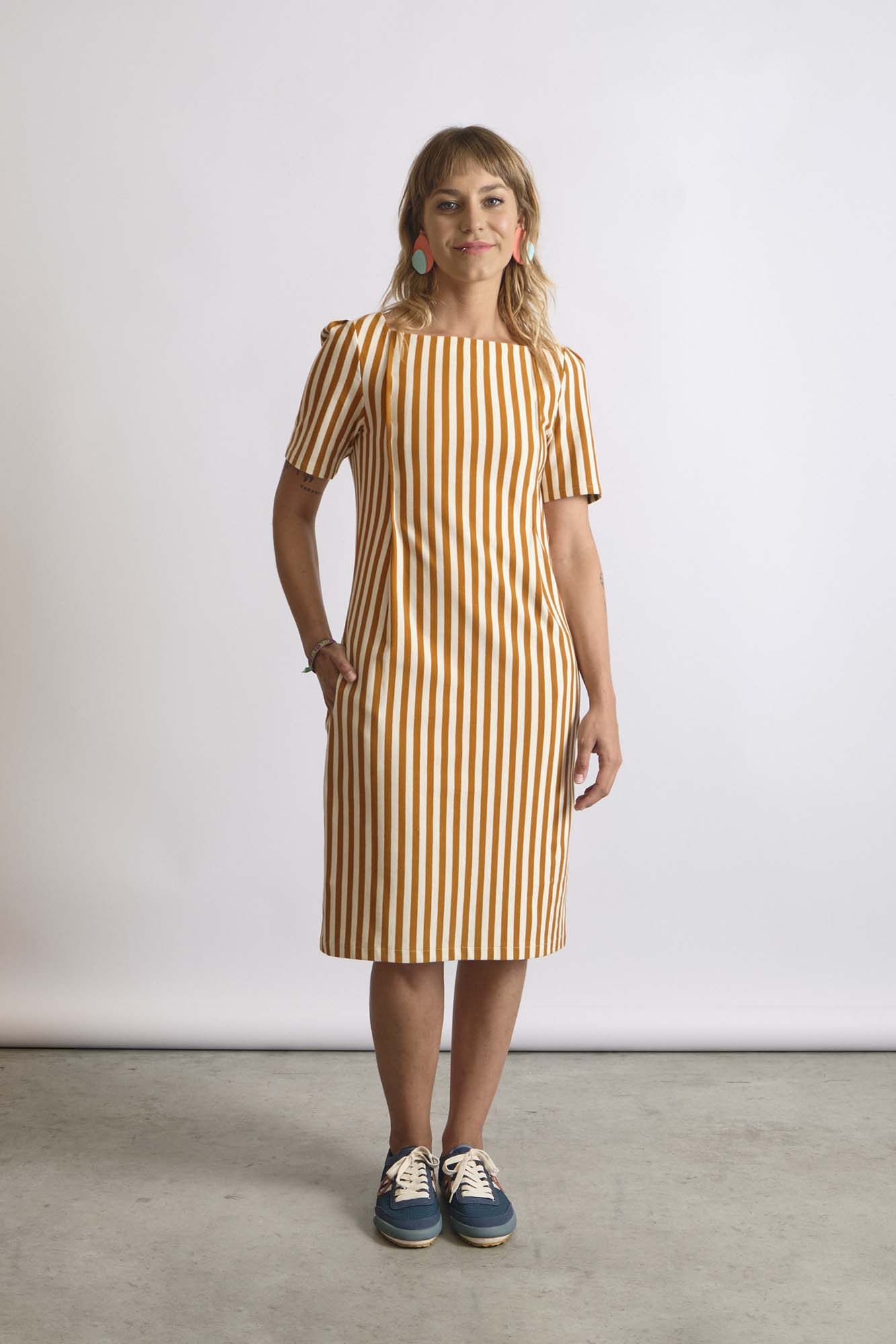 Vestido de rayas PRAIA - Imagen 3